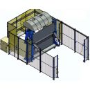 Роботизированный сварочный комплекс с двухсторонним трехосевым позиционером Роботизированный сварочный комплекс с двухсторонним трехосевым позиционером