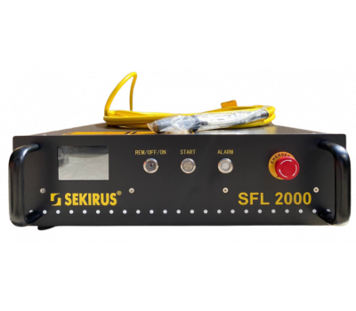 Одномодовый непрерывный оптоволоконный лазерный источник SEKIRUS SFL 2000 Одномодовый непрерывный оптоволоконный лазерный источник SEKIRUS SFL 2000